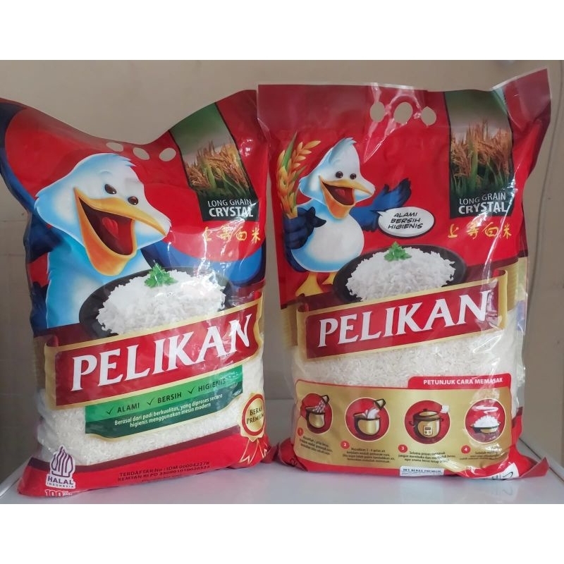 

Beras pelikan 5kg