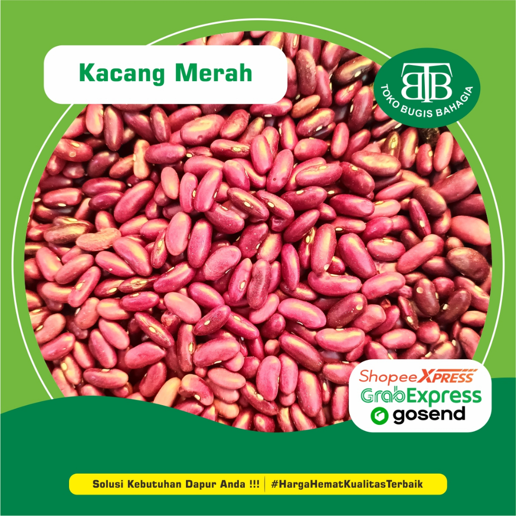 

Kacang Merah/Kacampe, Murah Makassar