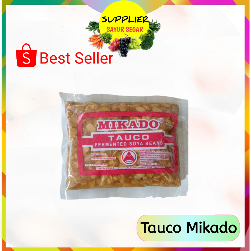 

Tauco Mikado Per Bungkus 100 Gram - Palembang