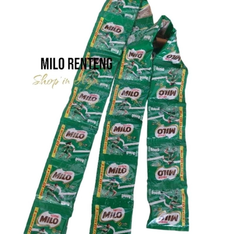 

Milo Activ-Go susu coklat renceng 22g, Milo Sachet rentengan isi 10pcs