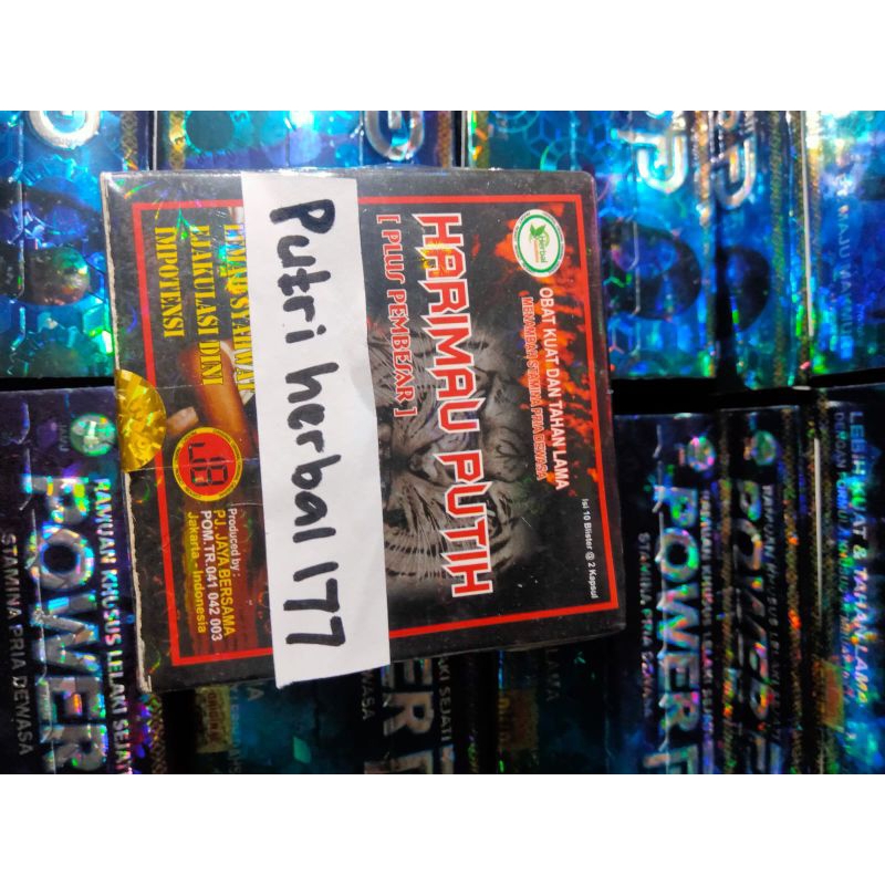 Harimau putih kapsul 10X