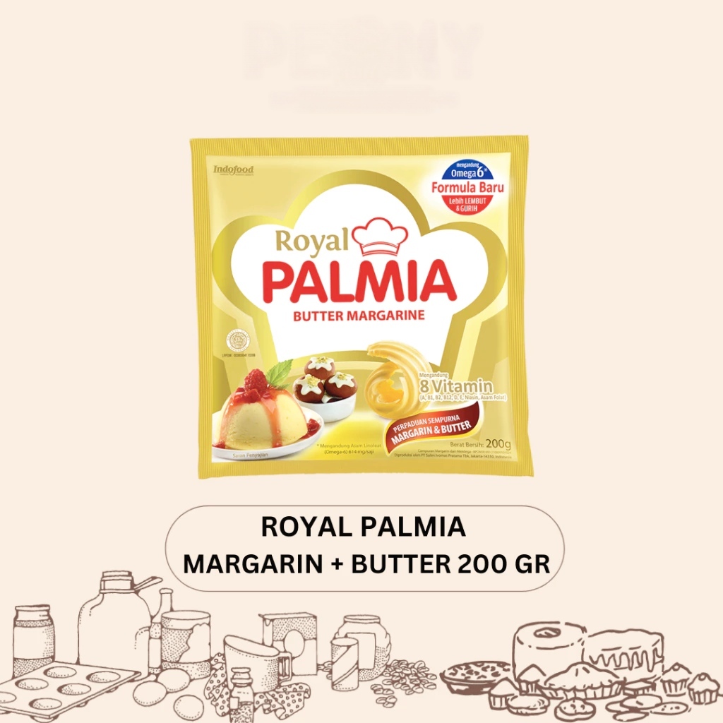 

Royal Palmia Butter Margarine 200gram