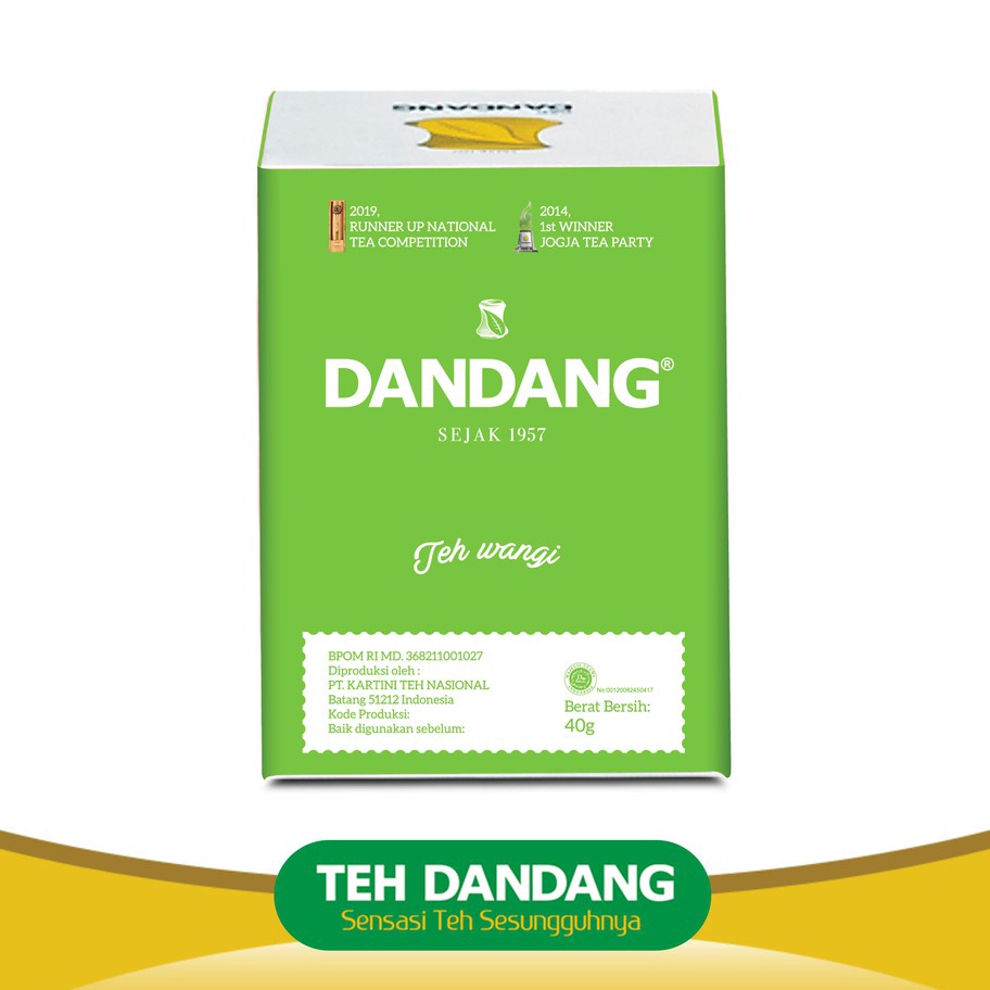 

XC26619 Teh Dandang Hijau 4gr 1 slop isi 1 pcs