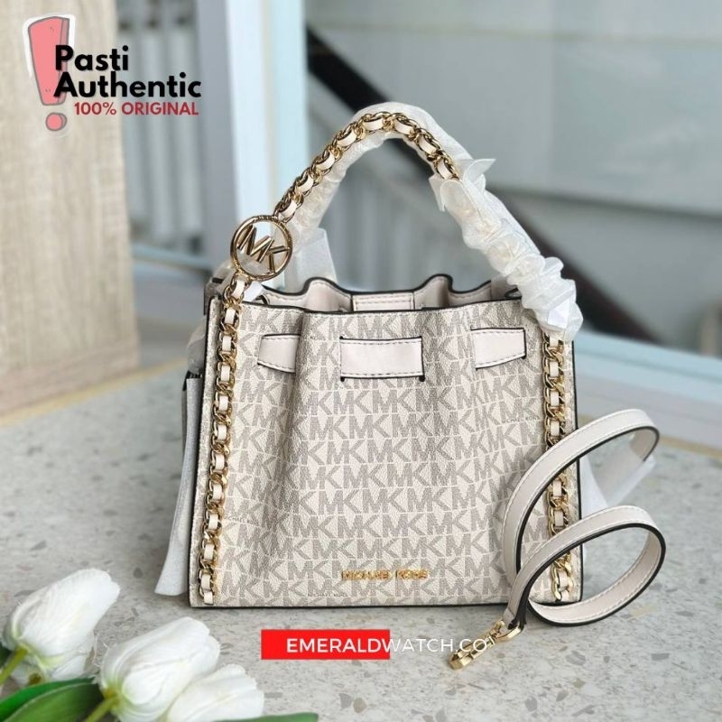 MK Mina Small Belt Chain Crossbody Bag