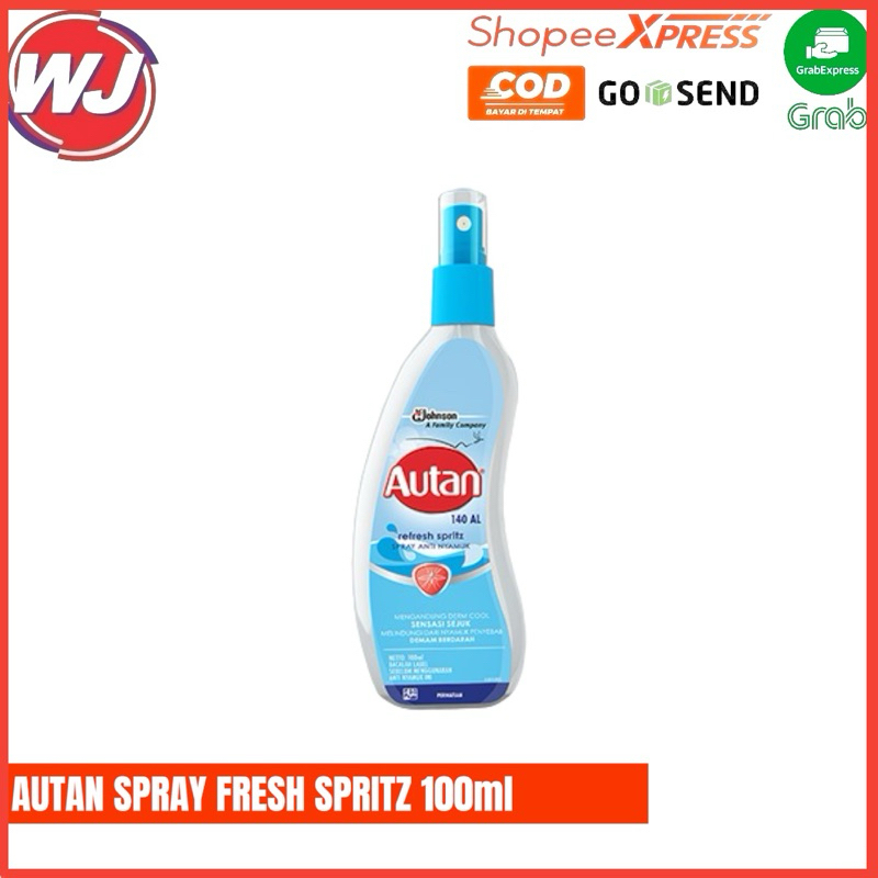 AUTAN BOTOL SPRAY FRESH SPRITZ 100ml