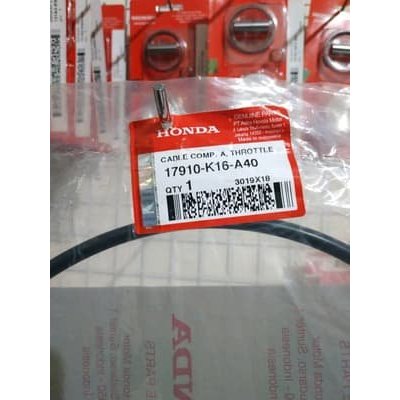 KABEL GAS SCOOPY SCOPY SKUPI ESP 2015 2016 17910K16A40 17920K16A40 17910-K16-A40 17920-K16-A40
