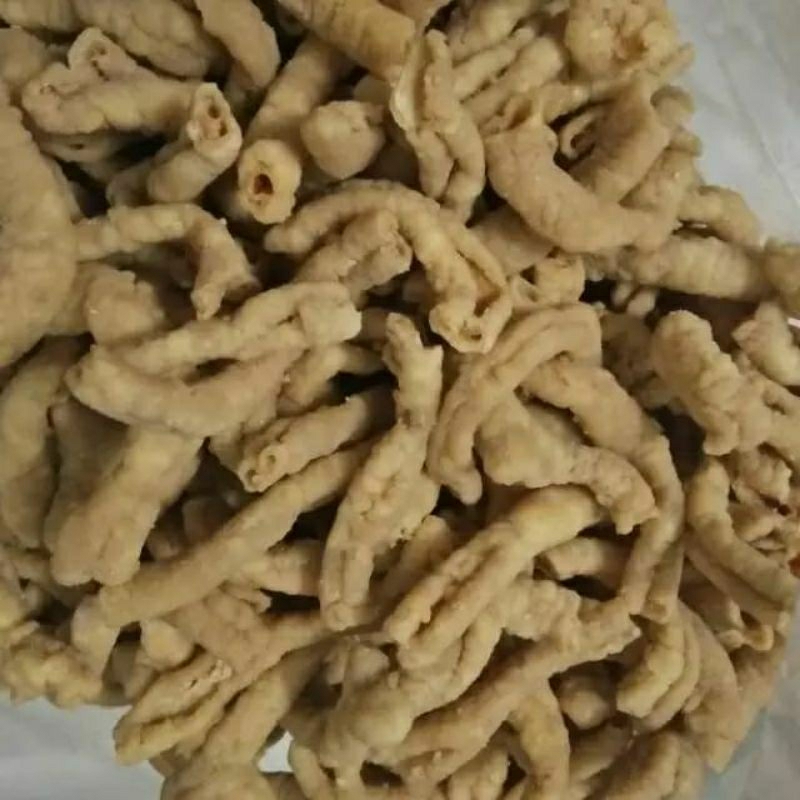 

KRIPIK USUS AYAM ORIGINAL RENYAH GURIH 250GR CRISPY TERMURAH