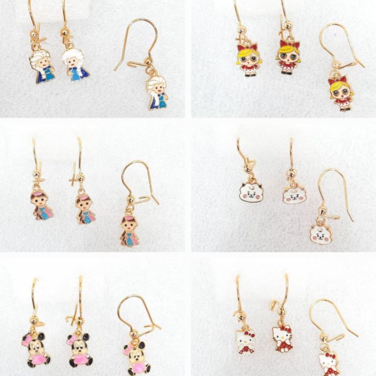 Ekslusif disiniIdFf4F9 anting anak karakter