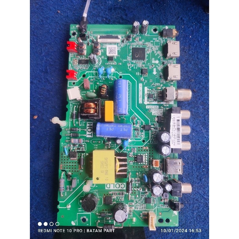 MB MAINBOARD MOTHERBOARD MESIN TV LED TCL L32D310