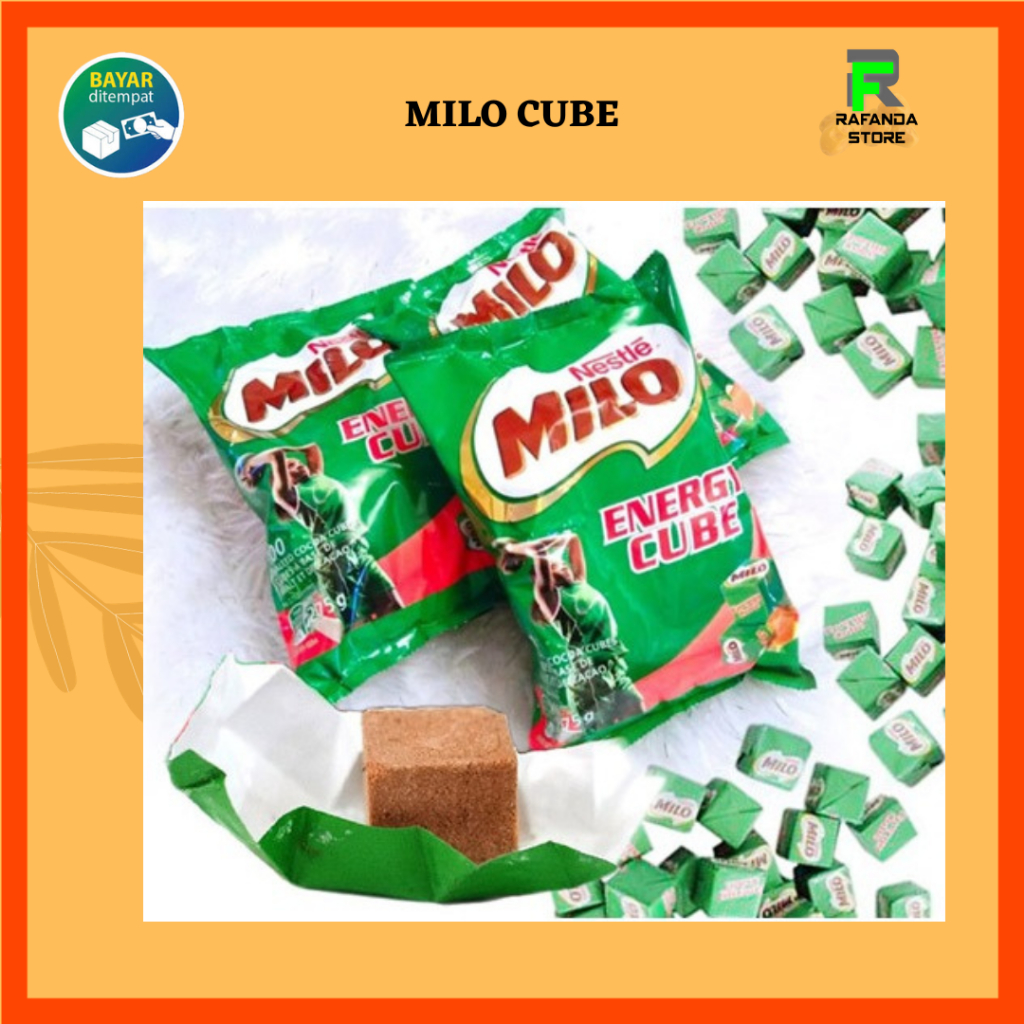 

Permen Milo cube isi 100 pc Halal