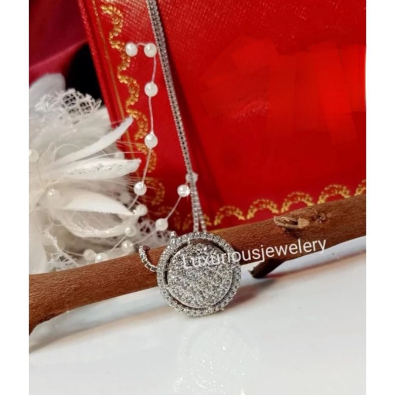 Luxuriousjewelery- Kalung Replika Berlian Eropa