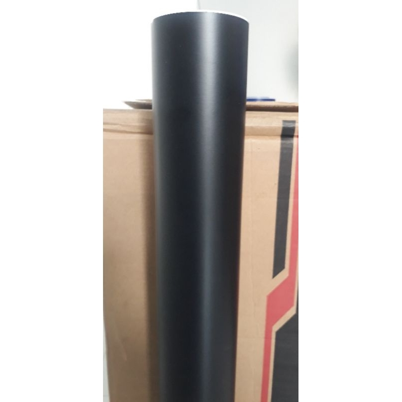 Skotlet hitam doff lebar 50cm