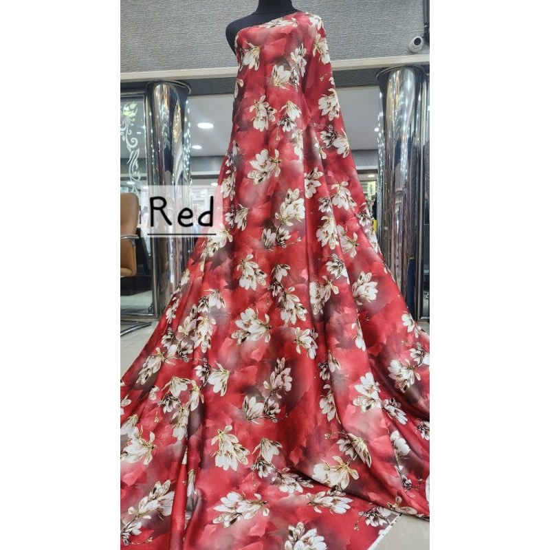 satin silk maxmara motif