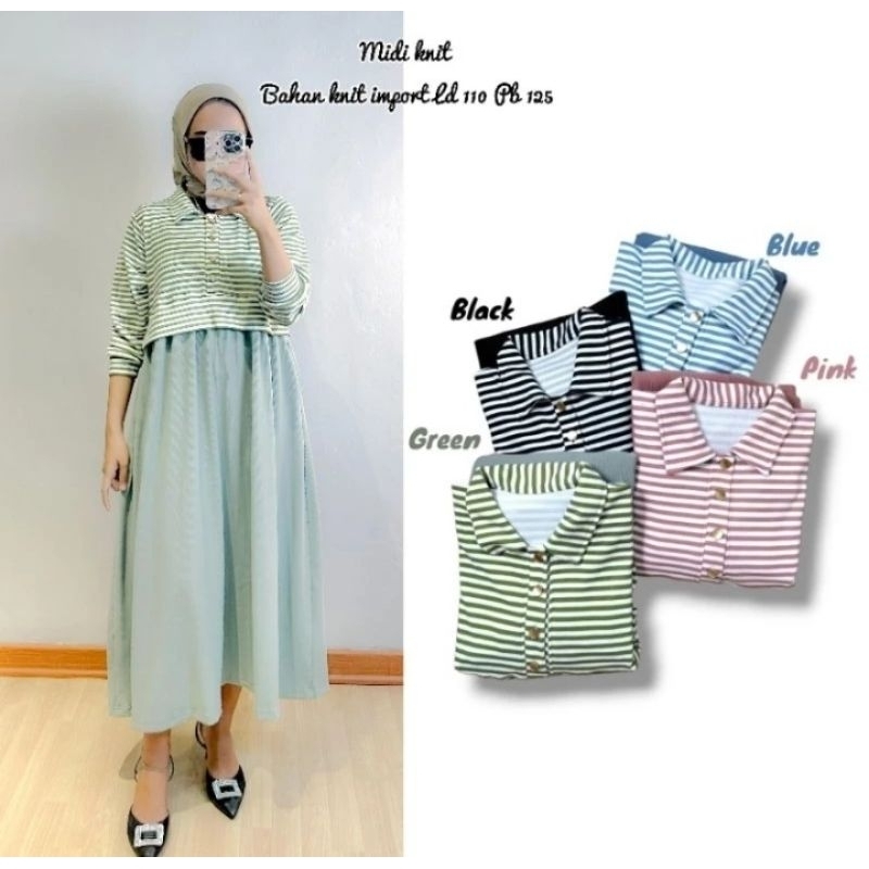 midi dress salur clarke