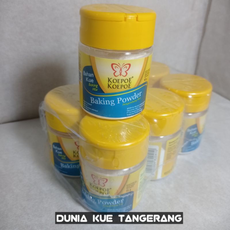 

Baking Powder Koepoe-Koepoe 45gr | Baking Powder Kupu-Kupu | Asli Original