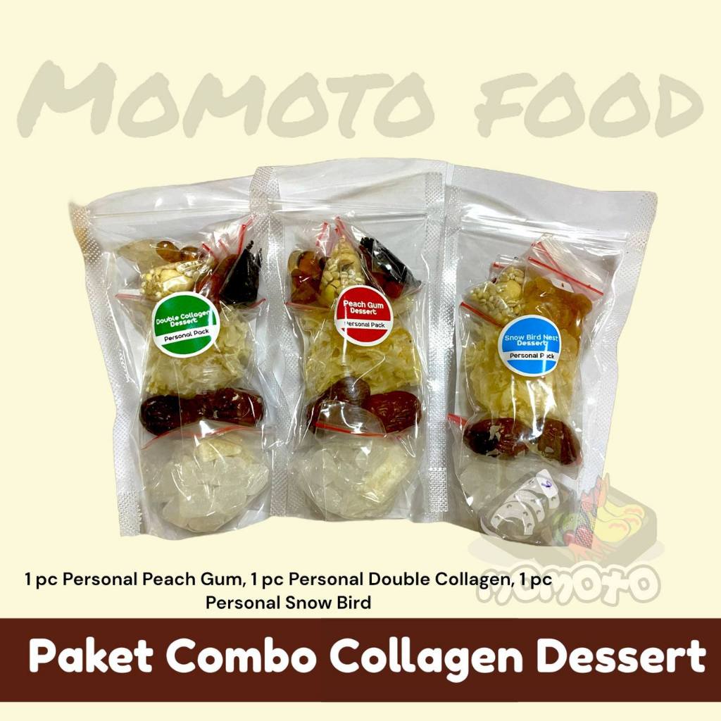 

Paket Combo Collagen Dessert Peach Gum Lengkap isi 3