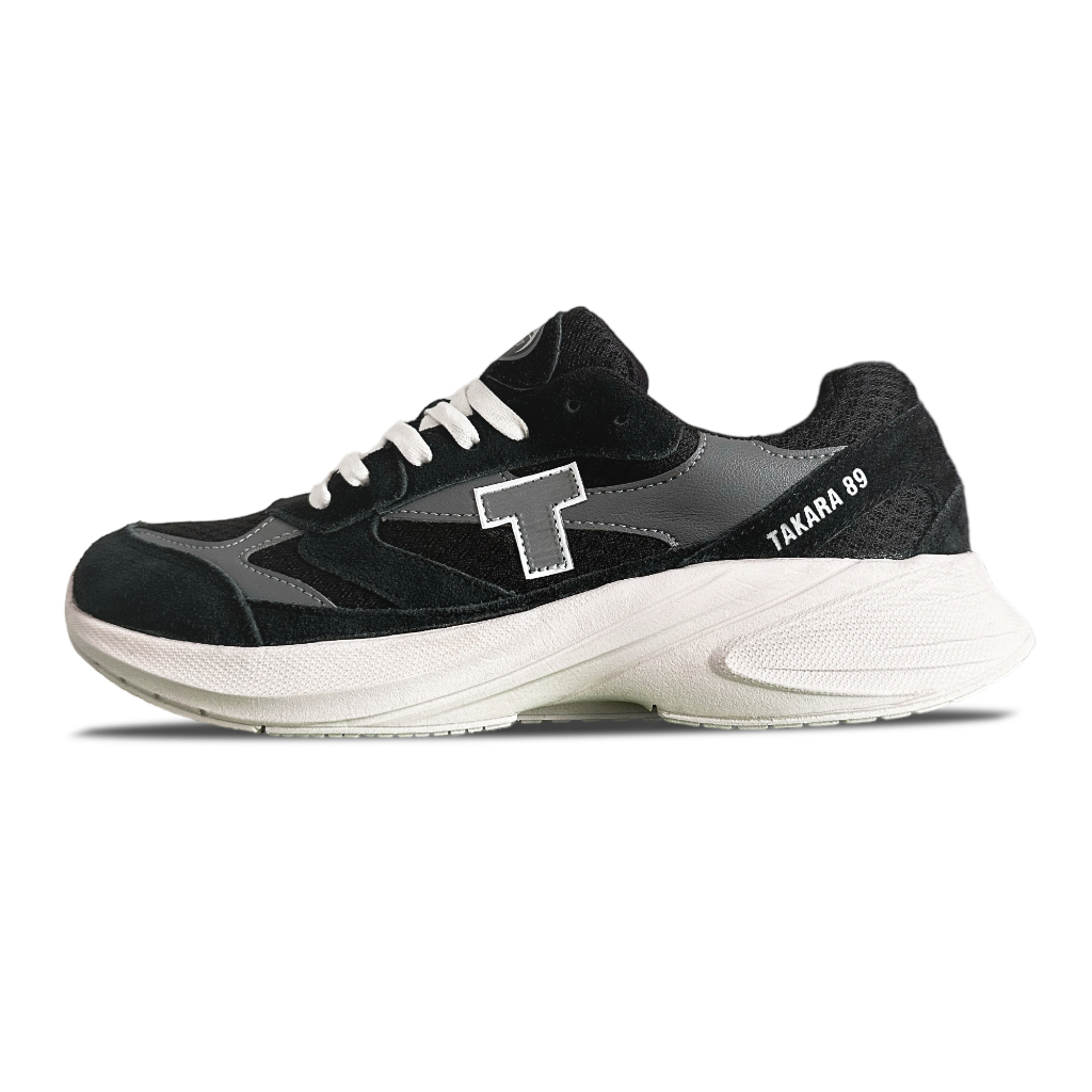 Thunderbear - Sepatu Sneakers Takara 89 Black Marryn