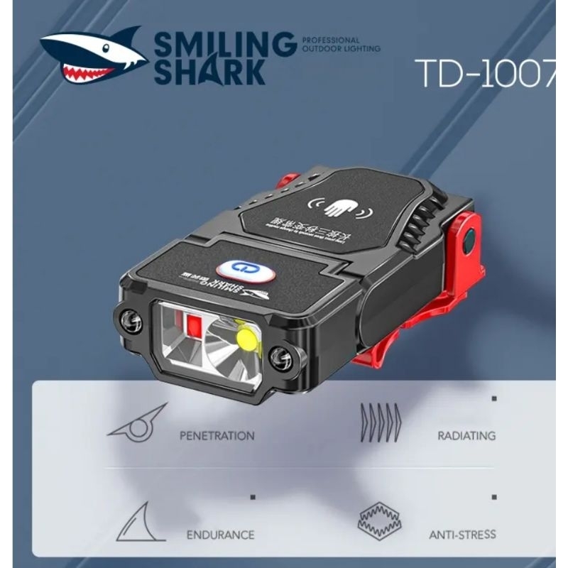 senter led Smiling Shark TD-1007 multi fungsi