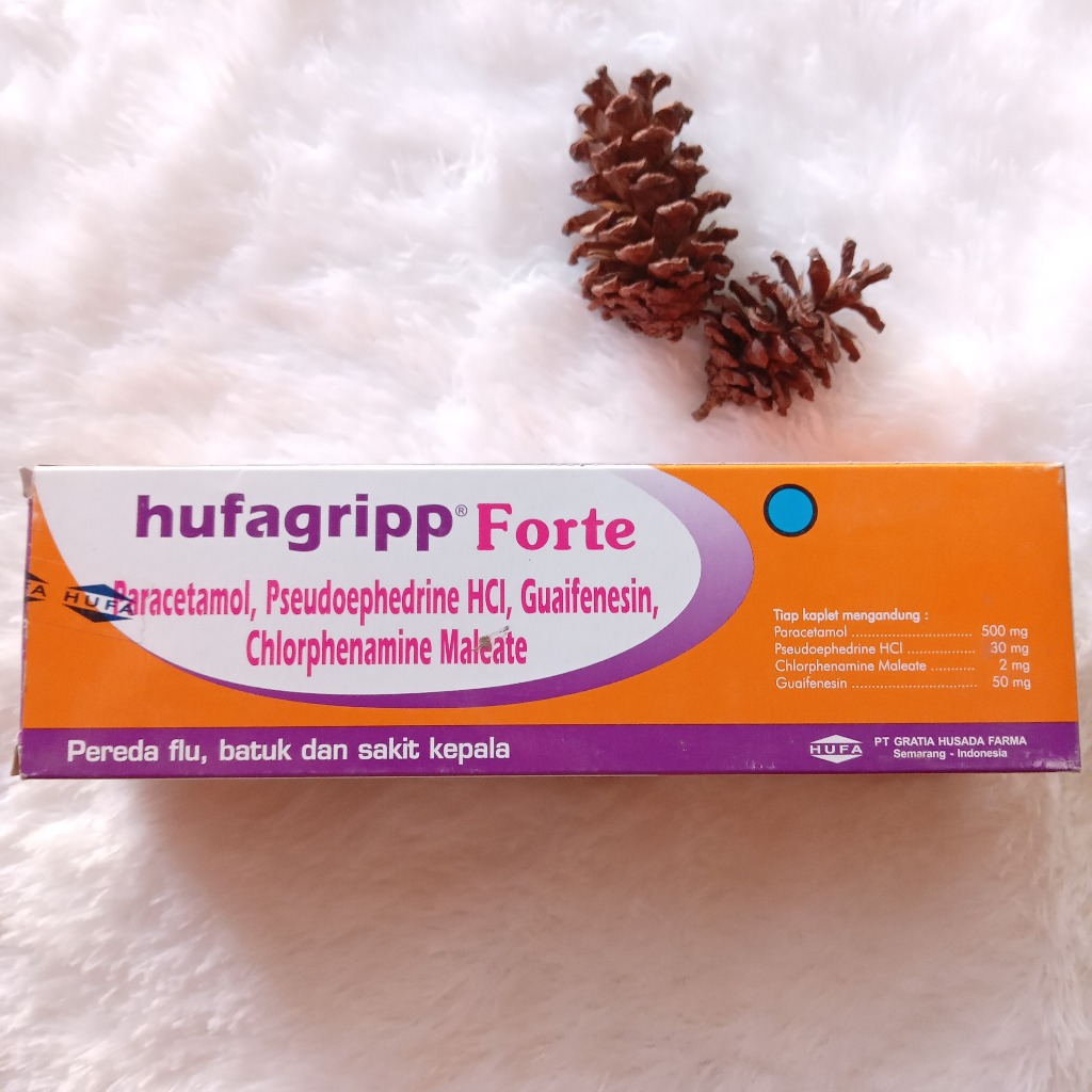 HUFAGRIPP | HUFAGRIPP FORTE | HUFAGRIP TABLET | BATUK PILEK | BATUK BERDAHAK | FLU BATUK PILEK | HID