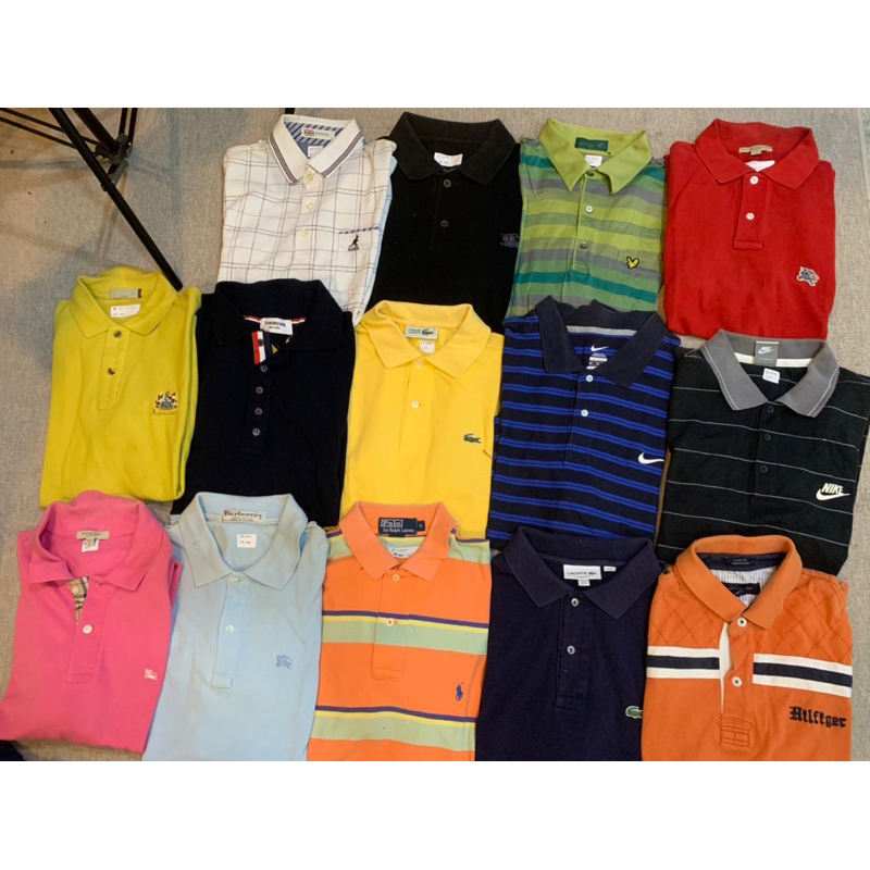 Borongan Poloshirt second Full Brand Lacoste Second Burberry Second fred perry second Lyle&scott Sec
