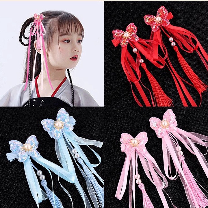 MURAH LEBAY Antik Jepit Rambut Anak Super Peri Rumbaiperhiasan Hanfu aksesoris klip