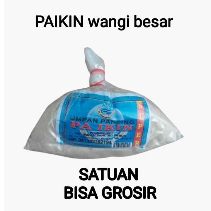 Umpan paikin wangi putih besar satuan dasaran umpan pancing