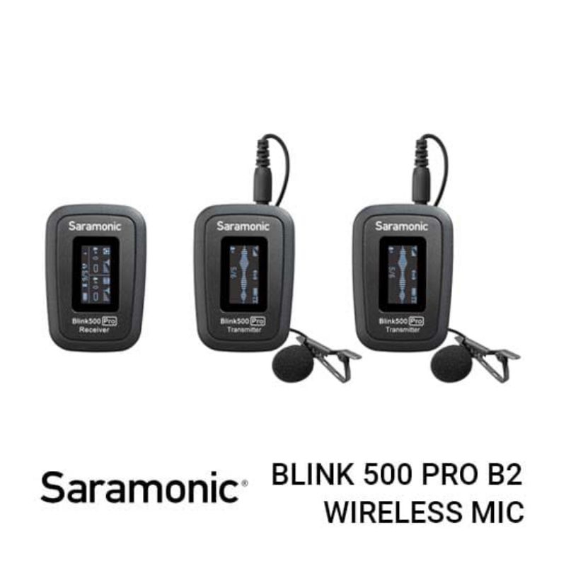 Saramonic blink 500 pro B2 wireless microphone