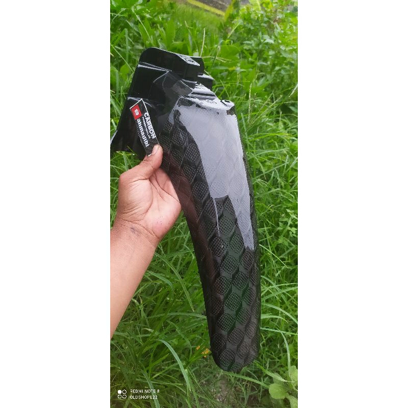 spakbor depan Supra x 125 karbon