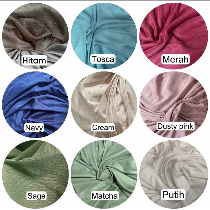 (HAURA TEXTILE) KAIN FURING HYGET/ KAIN DALAMAN KAOS