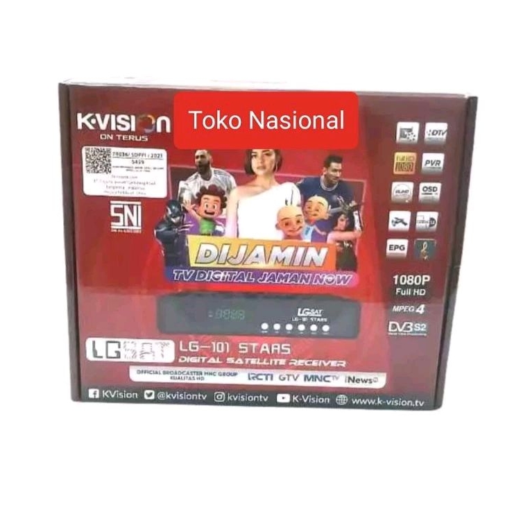 RECEIVER LGSAT STAR LG-101 GOL KVISION