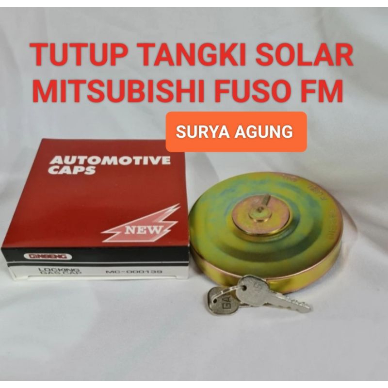 TUTUP TANGKI SOLAR MOBIL MITSUBISHI FUSO FM /HINO