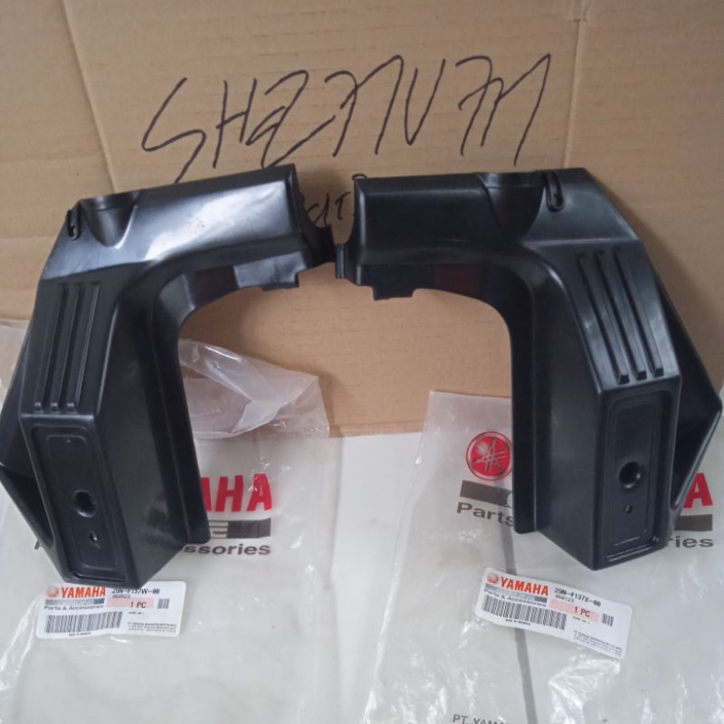 COVER DUDUKAN SIRIP MATA KUCING RX KING ORI KANAN KIRI SEPASANG 100% YAMAHA GENUINE PART
