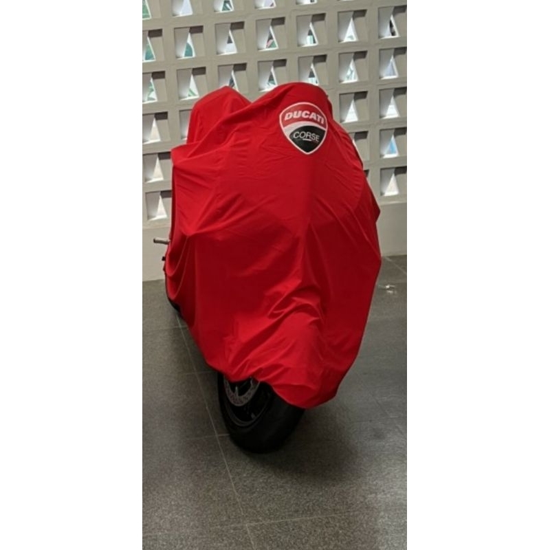 Selimut Body Cover Motor Ducati PANIGALE MONSTER SCRAMBLER DIAVEL  CUSTOM MODEL DAN LOGO SABLON