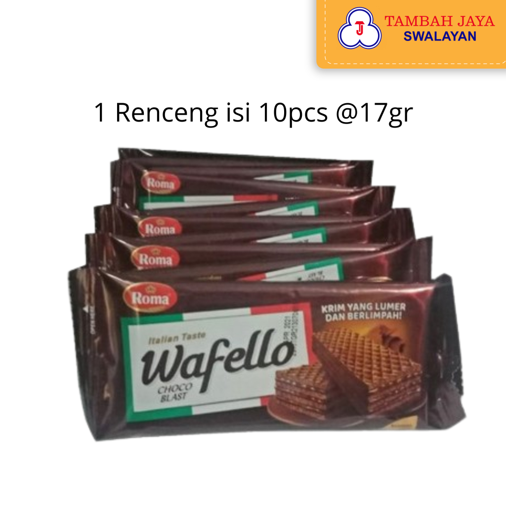 

Wafello Wafer Choco Blast Renceng