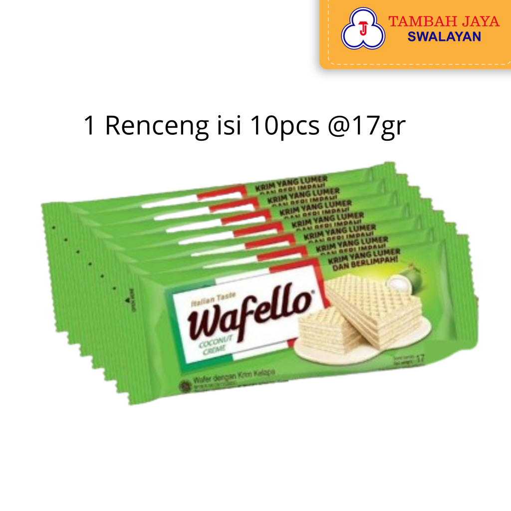 

Wafello Wafer Coconut Creme Renceng