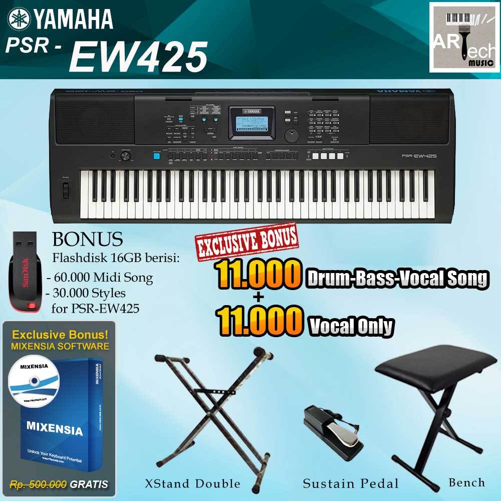 Keyboard Yamaha PSREW425/ PSR EW425 /PSR EW 425 /E W425 Garansi Resmi
