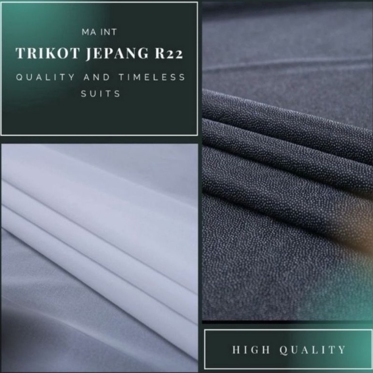 FREE ONGKIR Trikot R22 Tricot Jepang Sutra Furing Trikot Untuk Batik