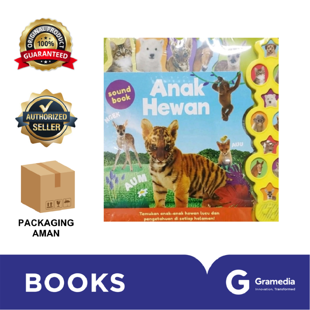 Gramedia Bintaro -   Big Sound Book: Anak Hewan