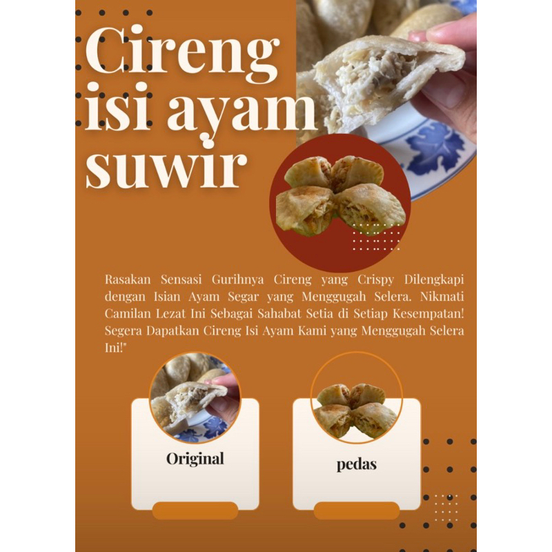 

Cireng isi Ayam original