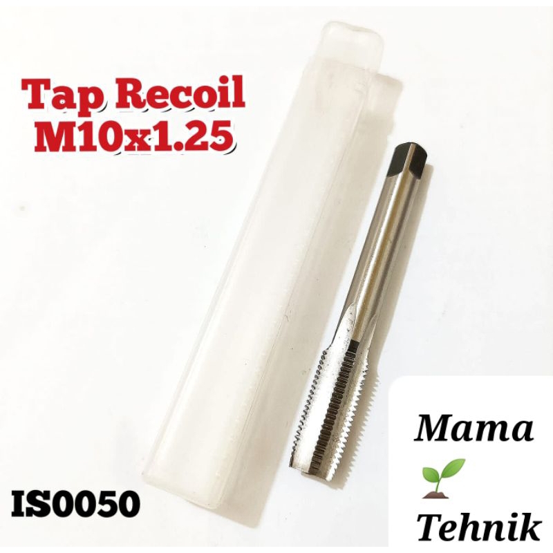 Tap recoil m10x1.25 tap recoil baut 14 otomotif