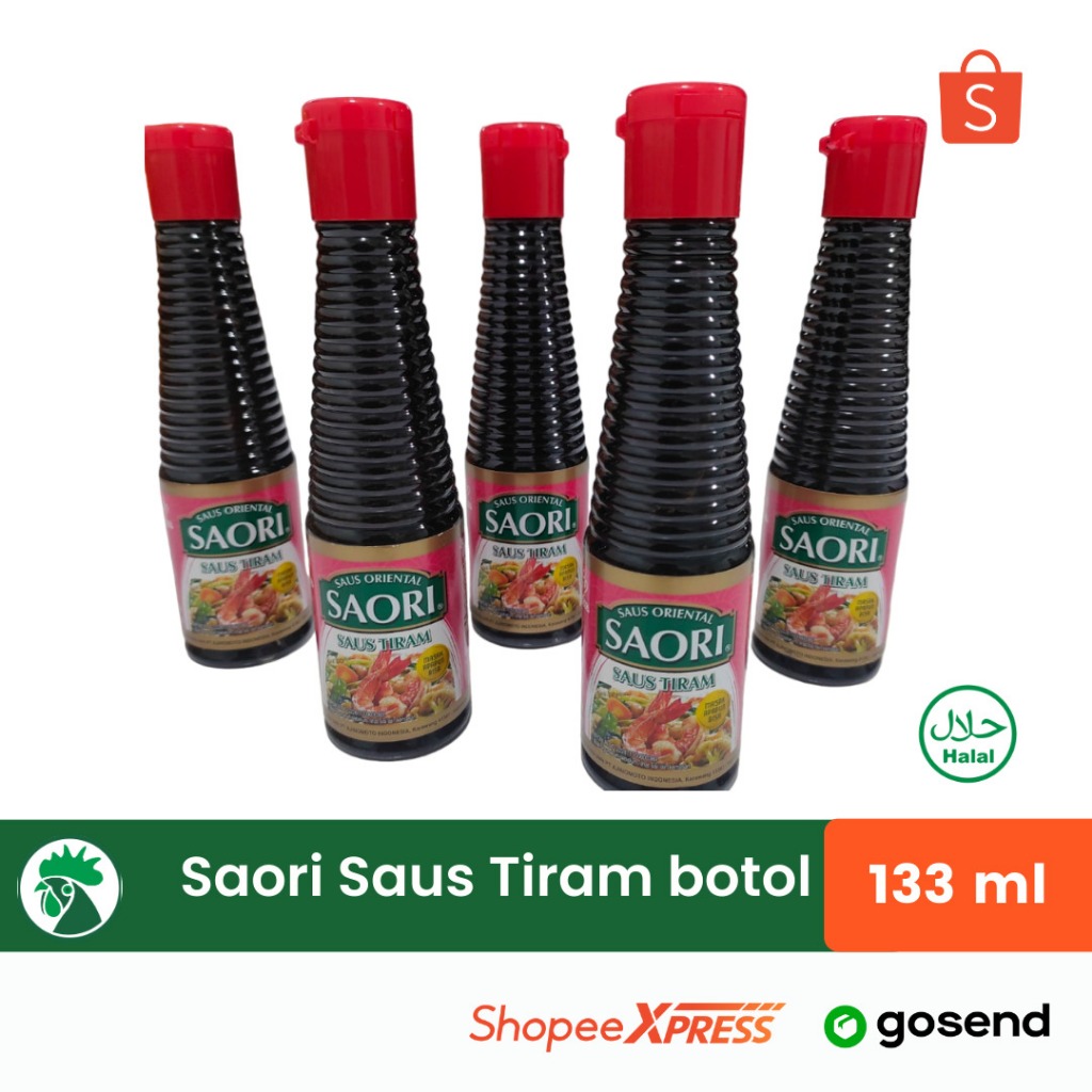 

Saori Saus Tiram Botol 133ml