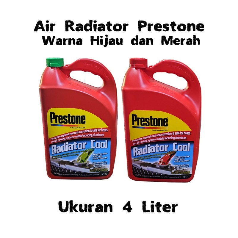 Air Radiator Prestone Coolant 4L