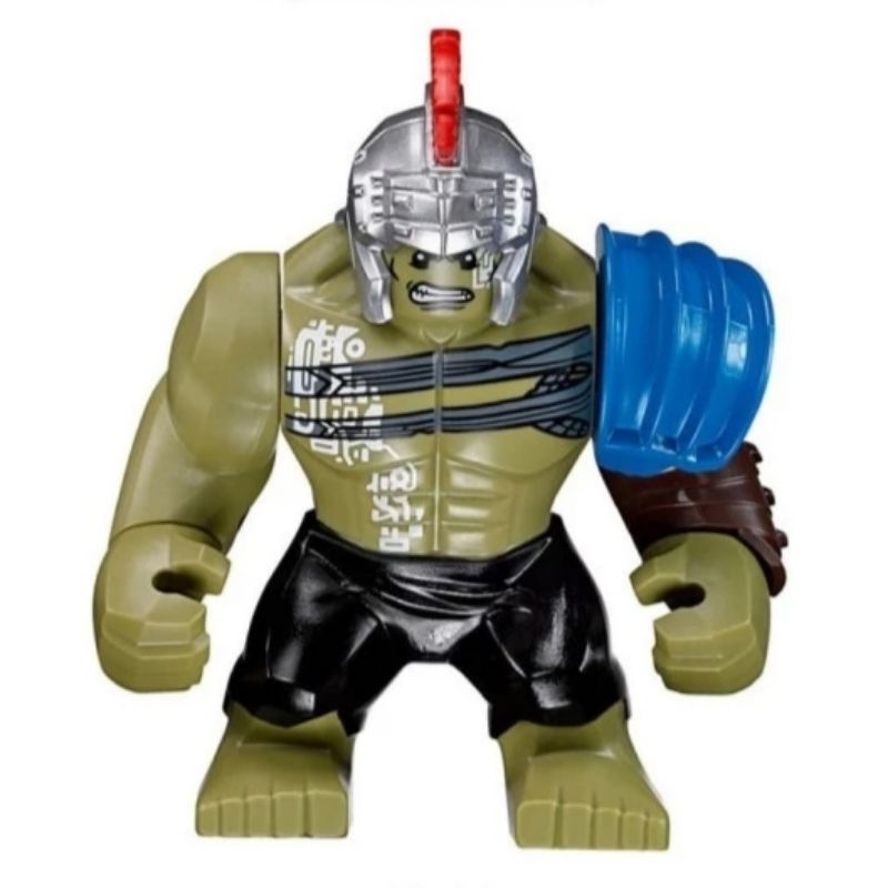Mainan Anak Lego Minifigure Marvel Gladiator Hulk Sakaar Thor Ragnarok World War Hulk (bukan origina
