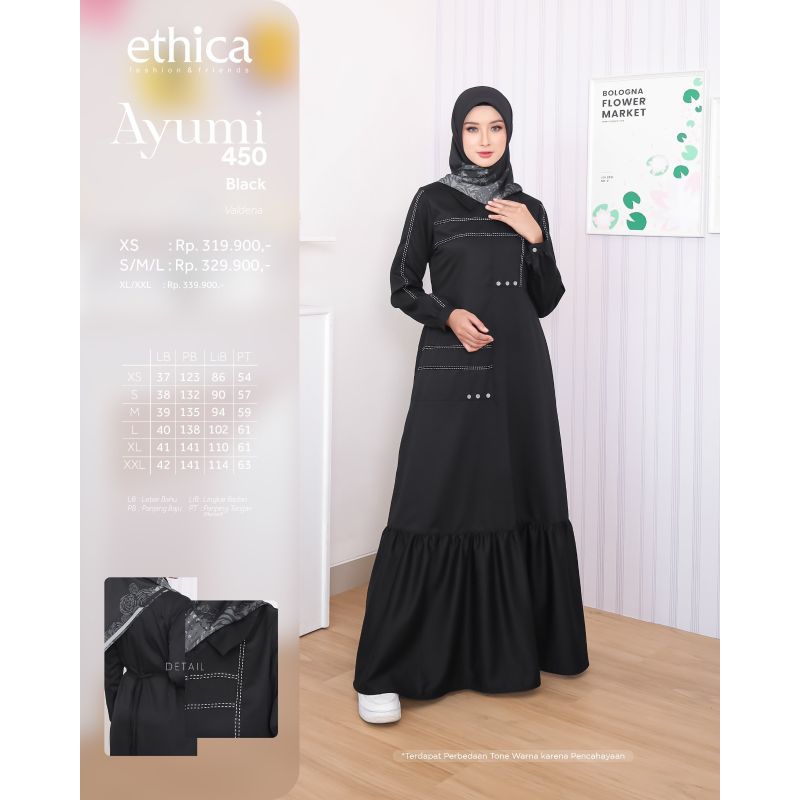 ETHICA AYUMI 450 (NAVY, KHAKI, BLACK)