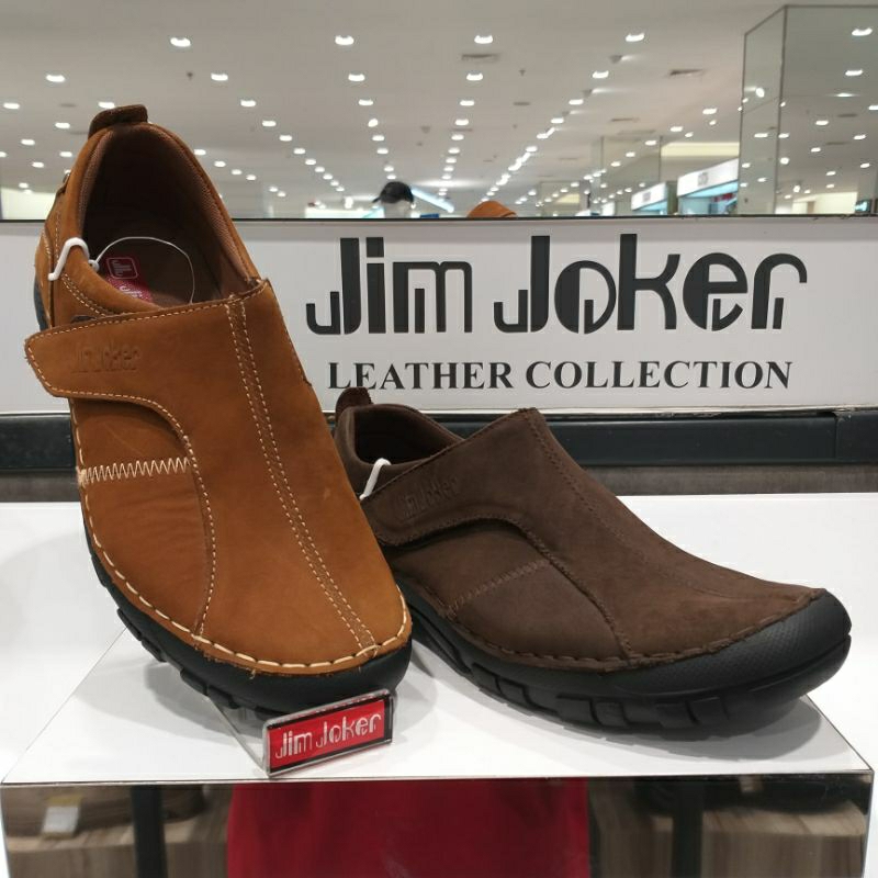 Jim Joker Sepatu Pria Bahan Kulit Asli Super Nyaman Original Brand Matahari