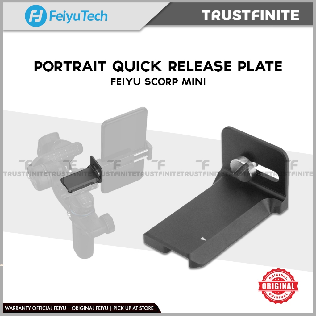 Vertical Portrait Quick Release Plate Mount Feiyu Scorp Mini Original