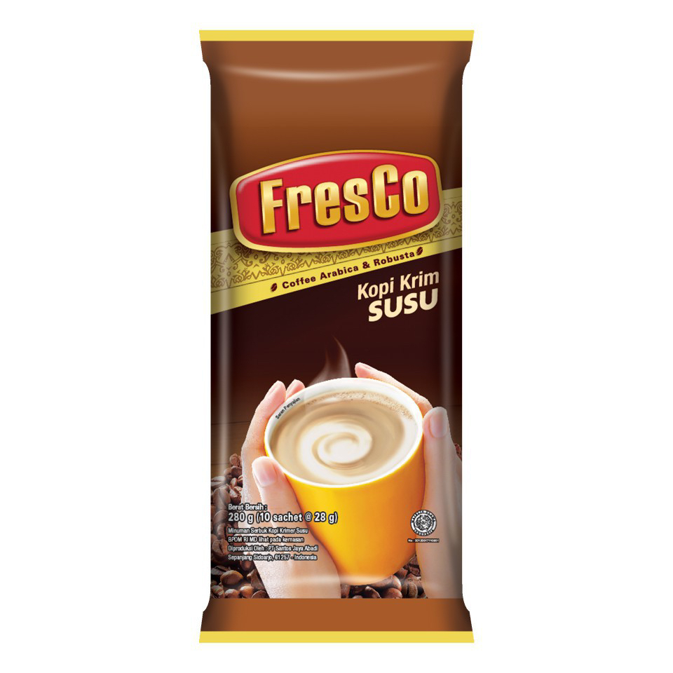 

Fresco kopi susu isi 10 sachet
