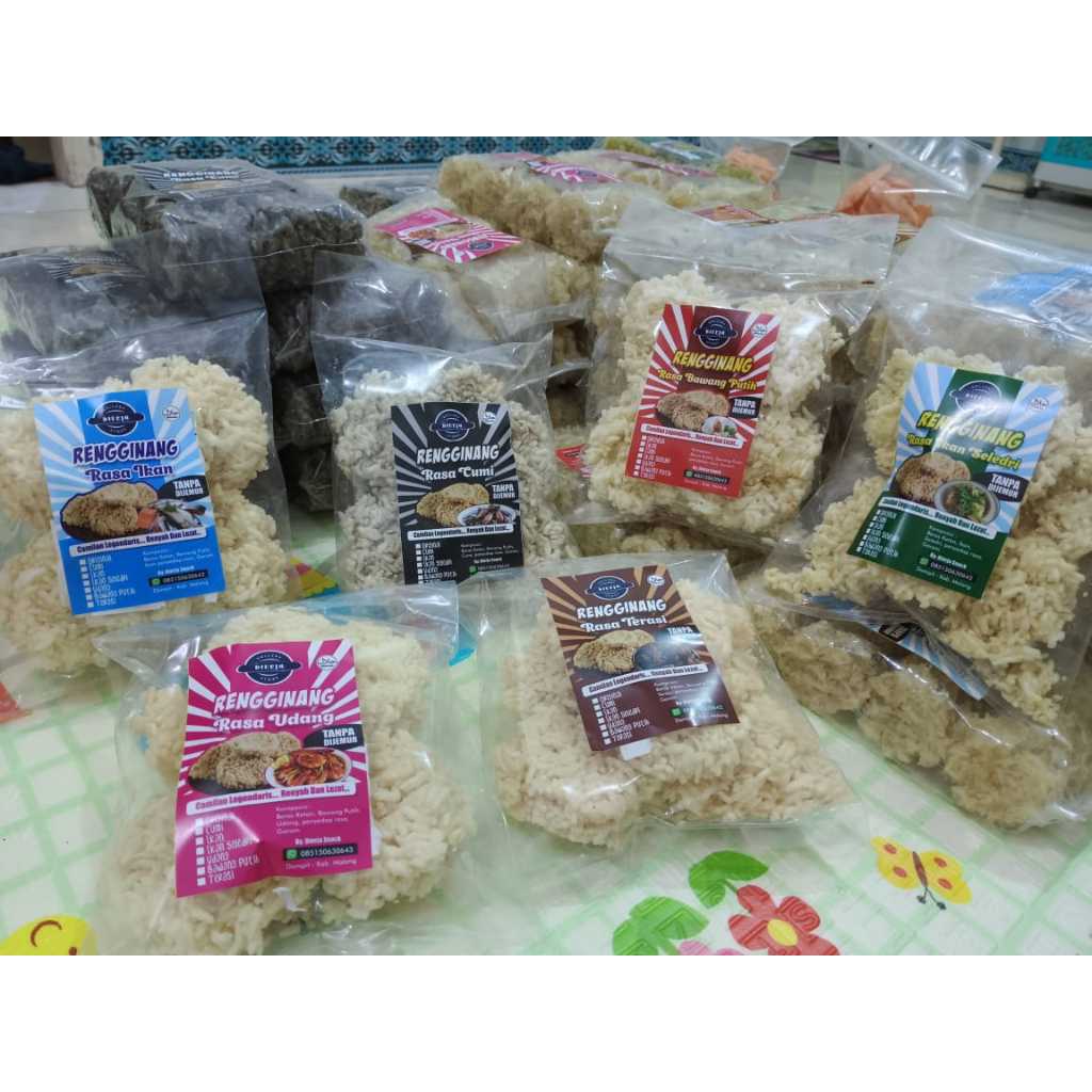 

Rengginang Berbagai Varian Rasa Siap Saji