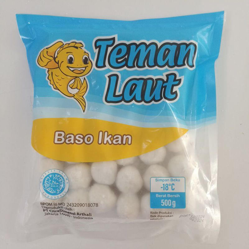 

Bakso ikan teman laut 500g