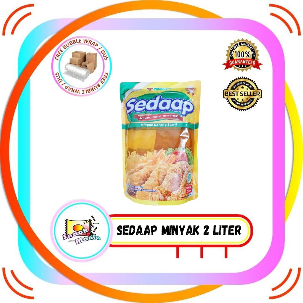 

Sedaap Minyak Goreng Sawit ~ 2 Liter